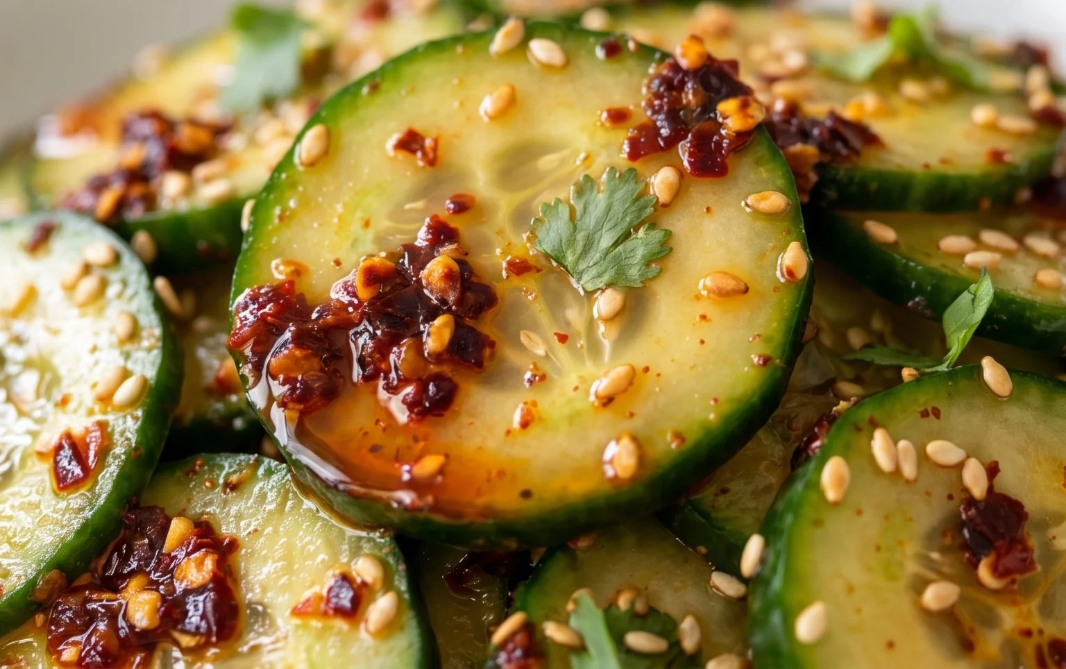 Spicy Asian Cucumber Salad