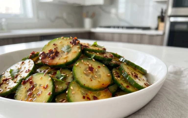 Spicy Asian Cucumber Salad