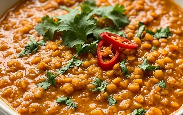 Spicy Red Lentil Curry