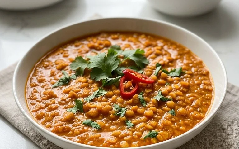 Spicy Red Lentil Curry