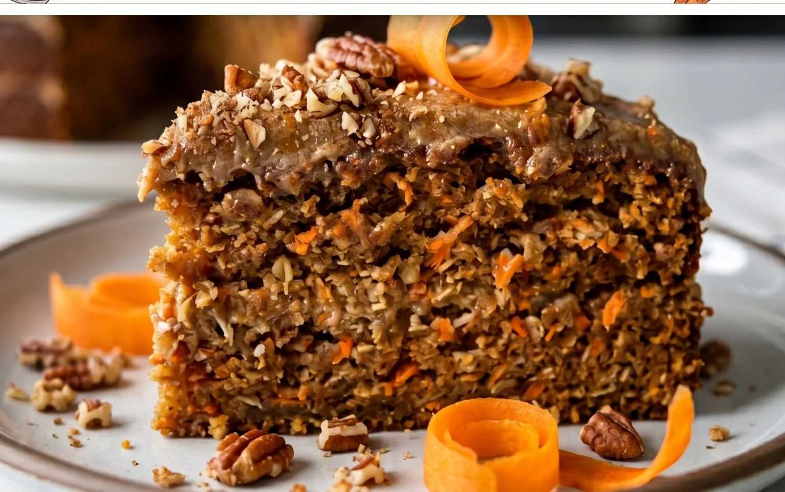 Easy Flourless Oatmeal Carrot Cake Recipe