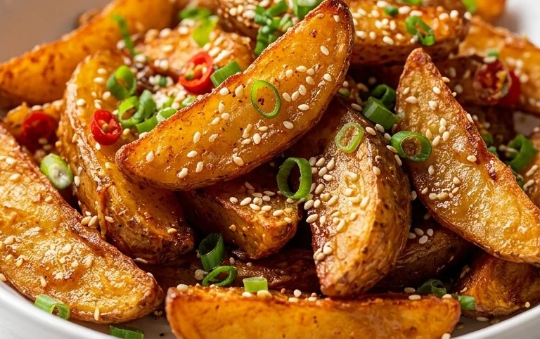 Crispy Honey Chilli Potatoes