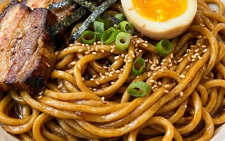 Easy Saucy Ramen Noodles