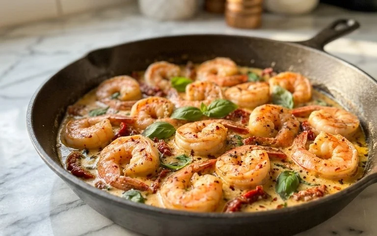 Tuscan Shrimp (One-Pan, 30-Minute Dinner)