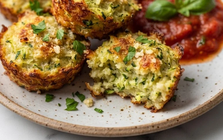 Zucchini Garlic Bites