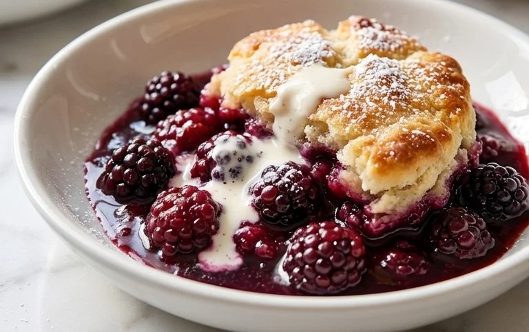 The Pioneer Women's Blackberry Cobbler