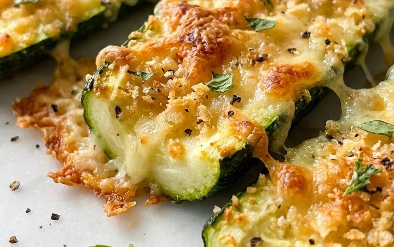 Baked Parmesan Zucchini
