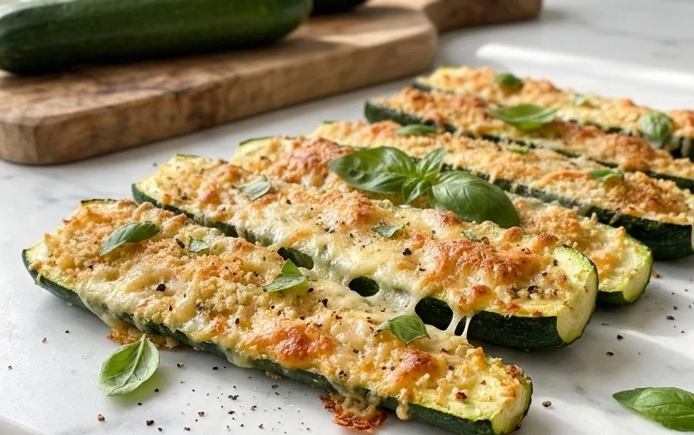 Baked Parmesan Zucchini