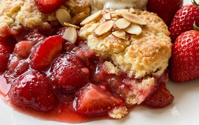 Strawberry Cobbler