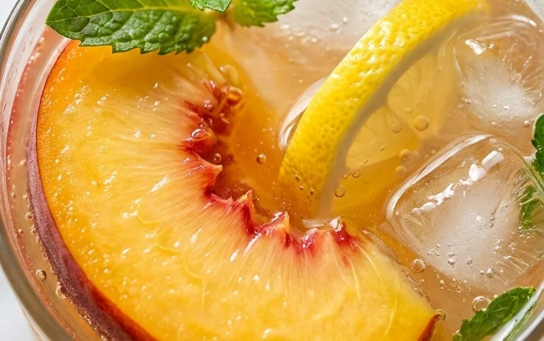 Refreshing Peach Lemonade