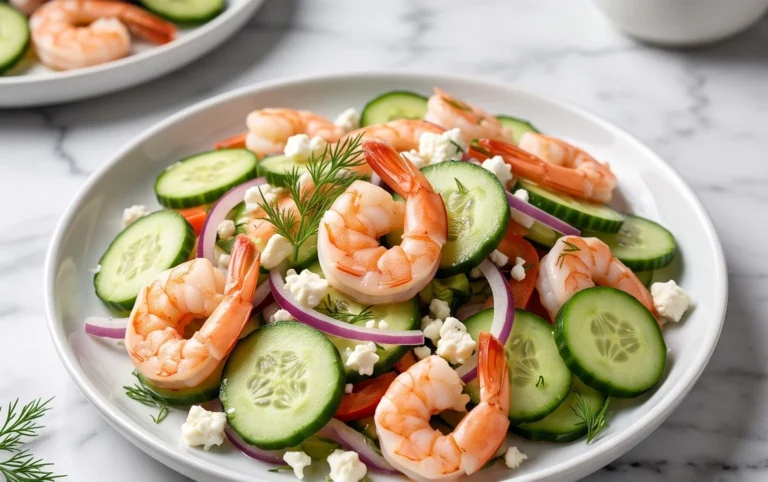 Cucumber Shrimp Salad