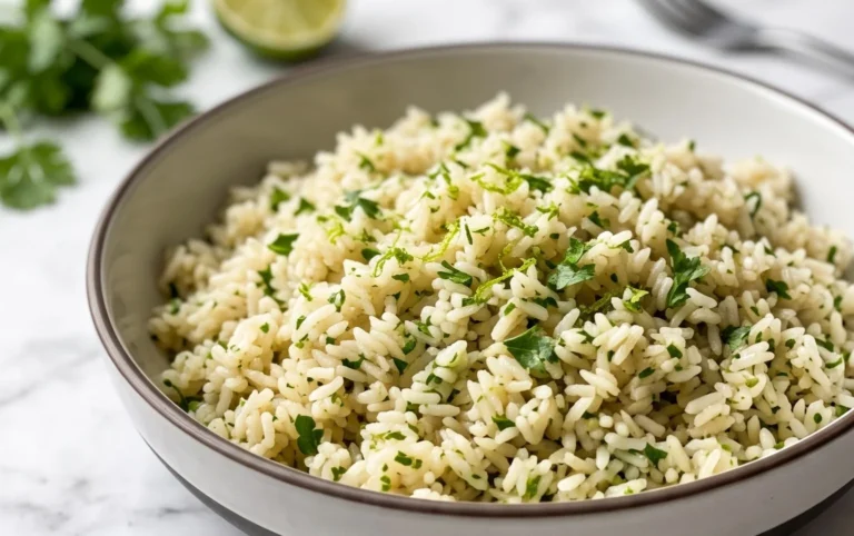 Perfect Cilantro Lime Rice