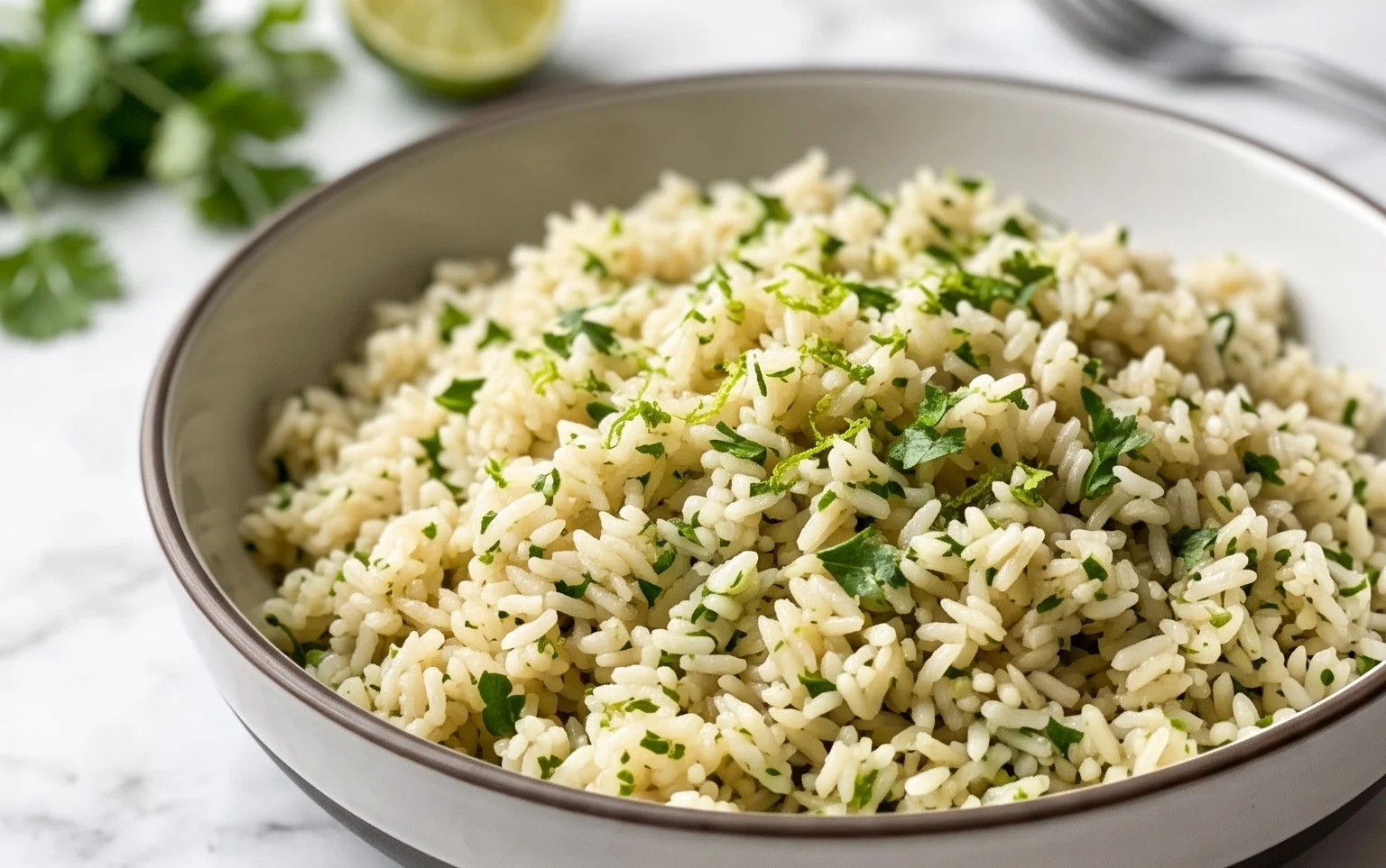 Perfect Cilantro Lime Rice