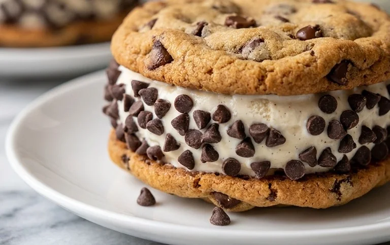 Cookie Ice Cream Sandwiches (Like a Chipwich!)