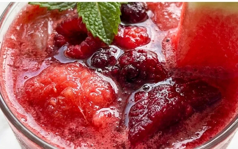 Watermelon Cherry Berry Beet Juice