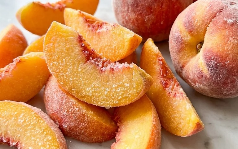 Freezing Peaches, How to Easily Freeze Peaches