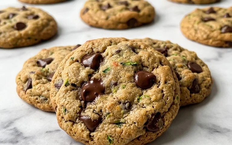 Zucchini Chocolate Chip Cookies