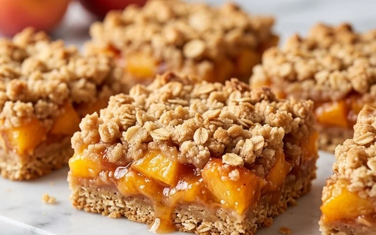 Fresh Peach Crum extractb Bars