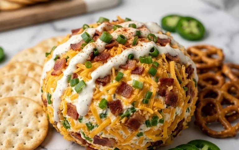 Jalapeno Popper Cheese Ball