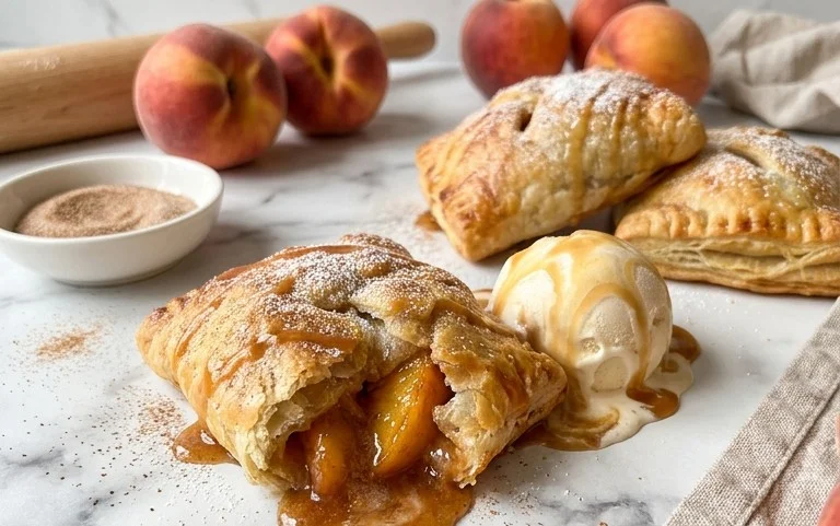 Peach Dumplings