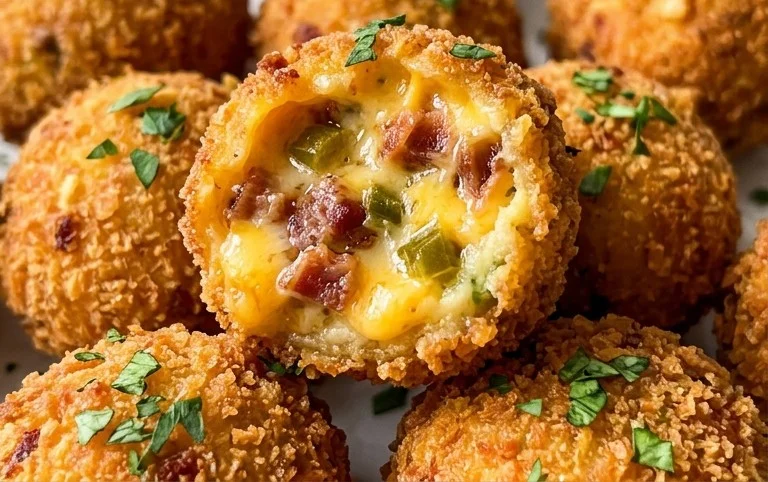 Beef Bacon Jalapeño Popper Cheese Balls