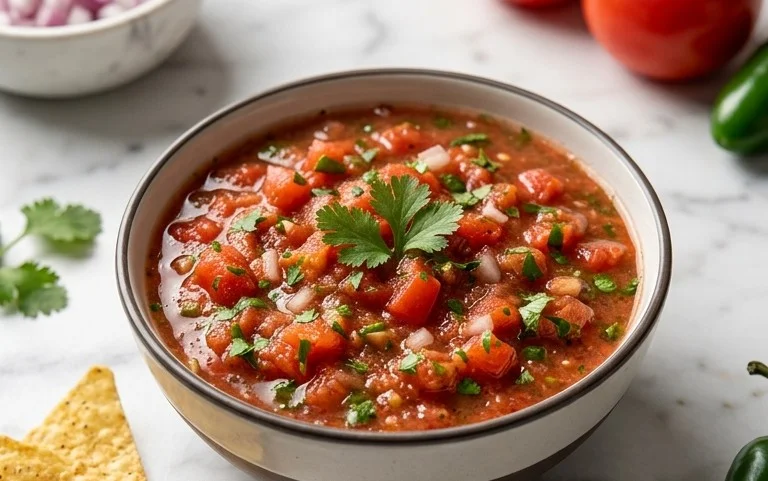 Blender Salsa (Restaurant Style Salsa)