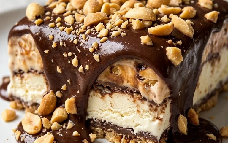 Buster Bar Ice Cream Dessert