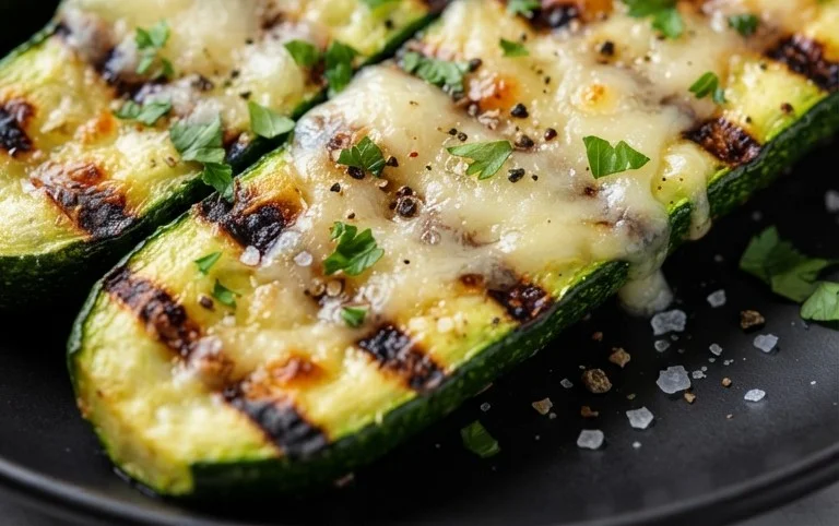 Grilled Zucchini with Parmesan