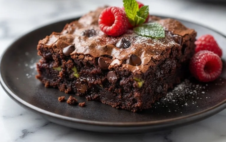 Chocolate Zucchini Brownies Recipe