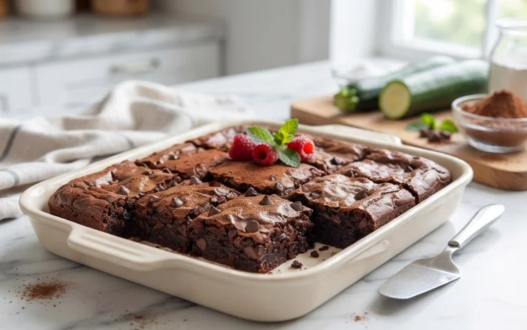 Chocolate Zucchini Brownies Recipe