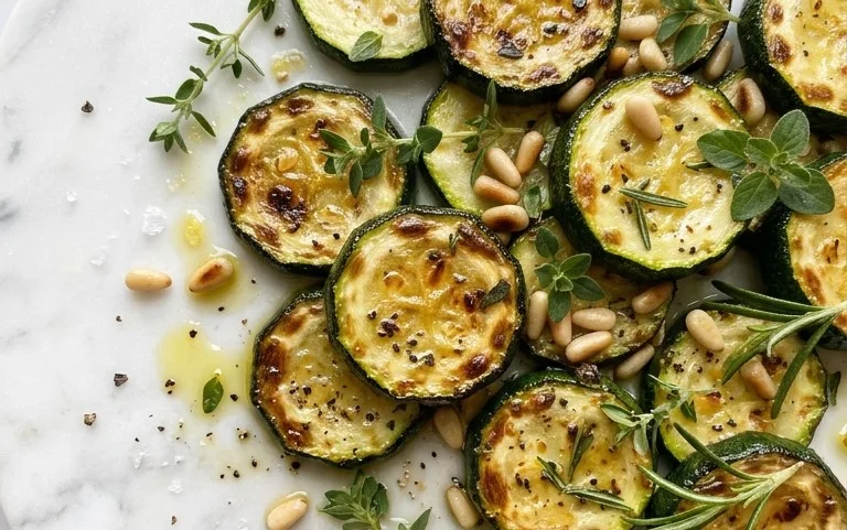 Simple Herb-Infused Roasted Zucchini Recipe