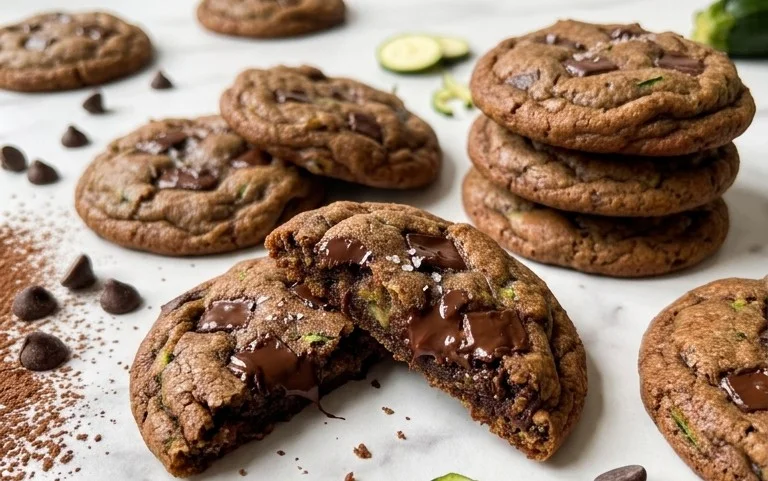Chocolate Zucchini Cookies